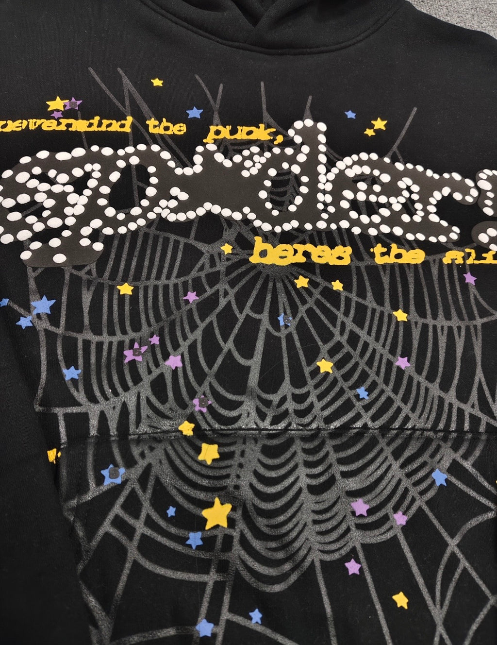 Spider Worldwide Men's black Hoodie