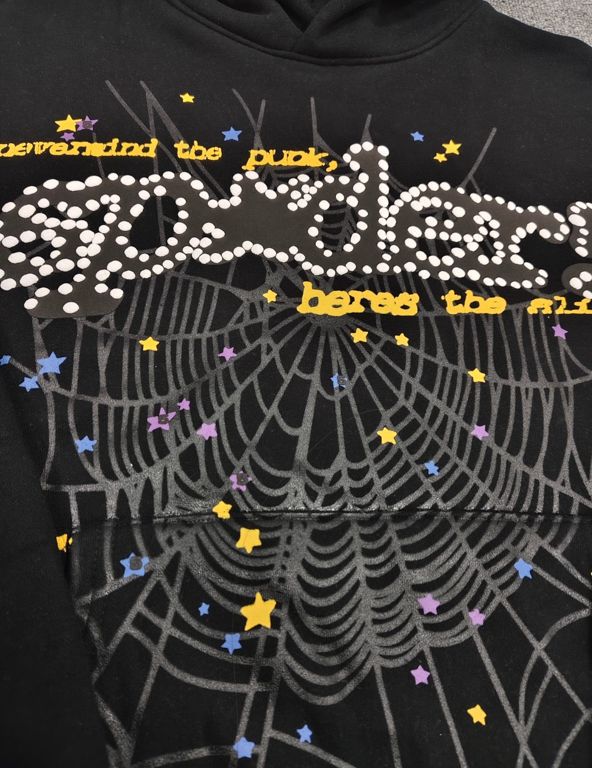 Spider Worldwide Men's black Hoodie