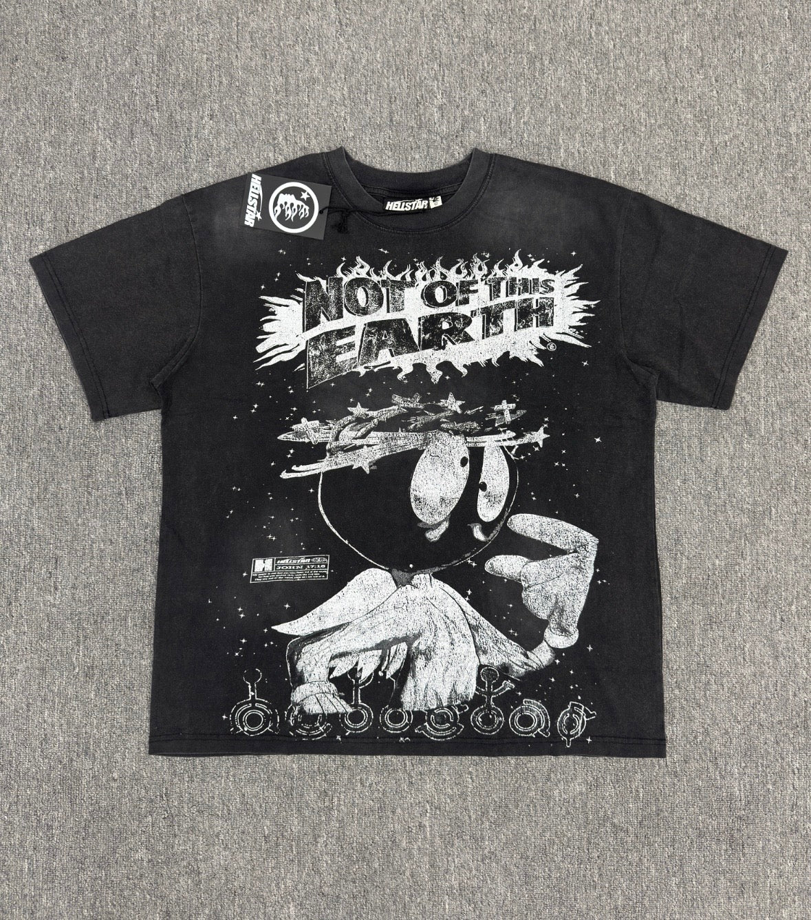 Hellstar "Not of This Earth" t-shirt