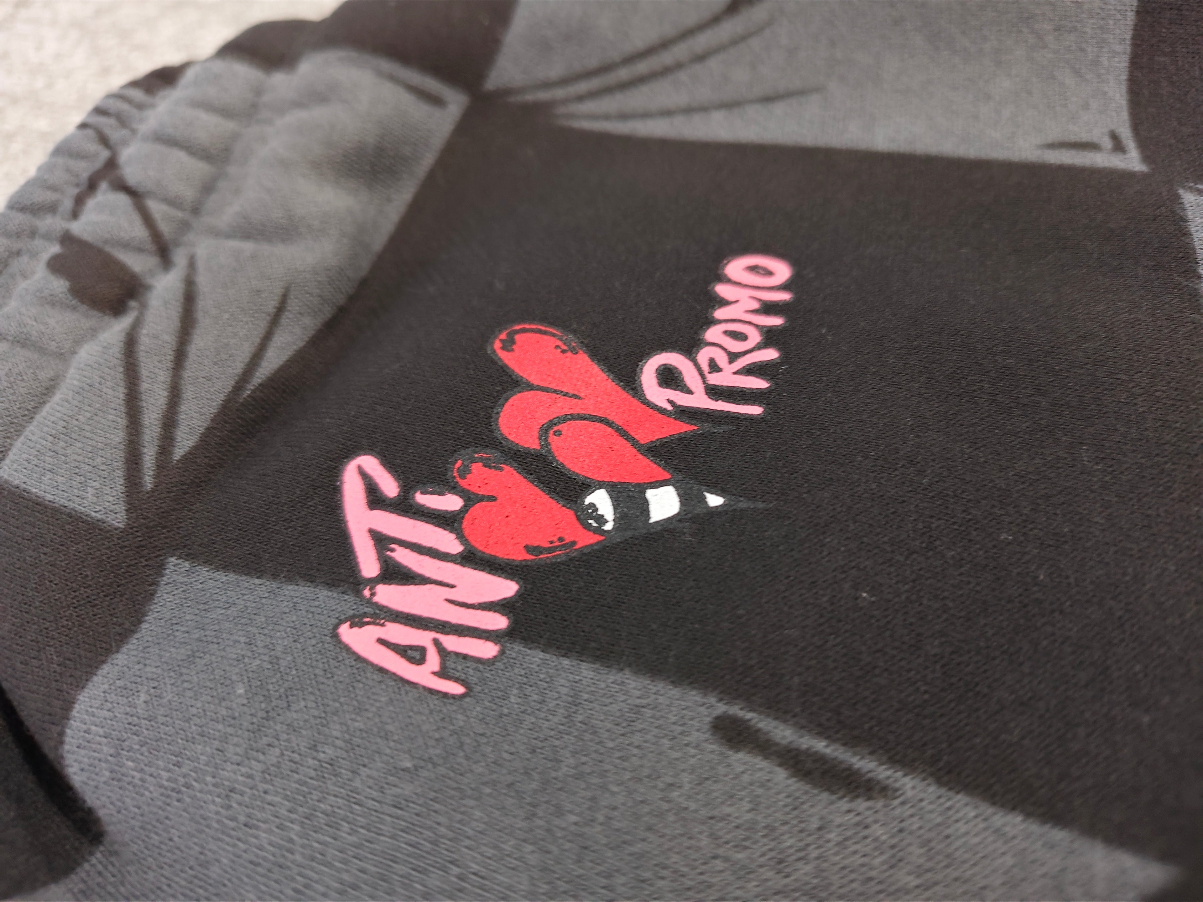 Chrome hearts Matty Boy Anti Promo 99 Eyes sweatpants in a black and grey checkerboard pattern.
