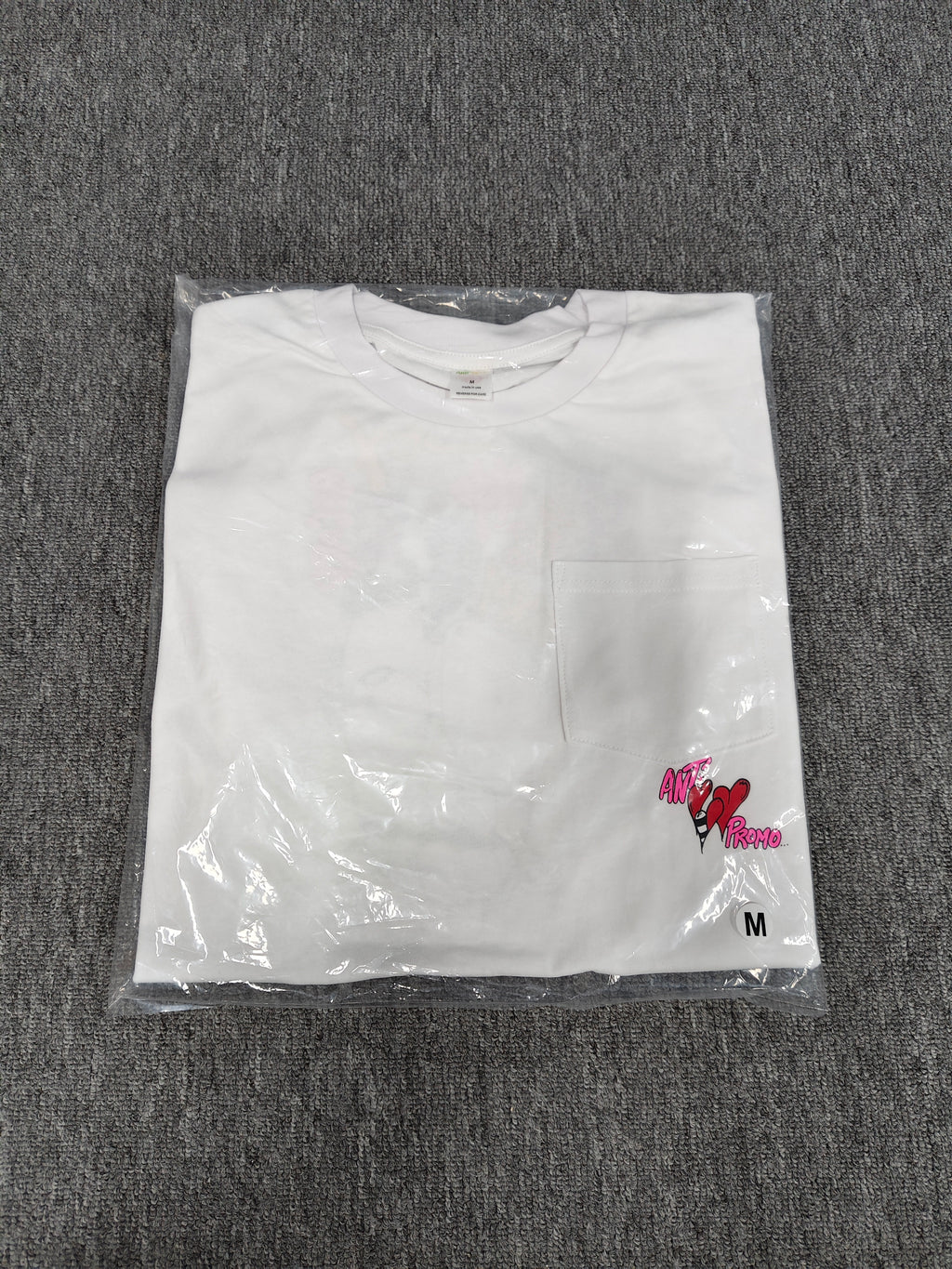 white chrome hearts t-shirt a collaboration between artist Matty Boy and the brand Anti Promo.