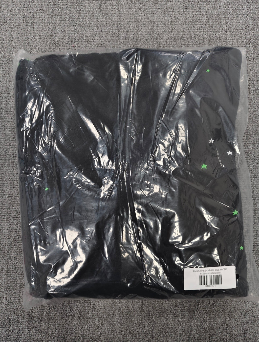 Sp5der Heavy Web Hoodie 'Black'