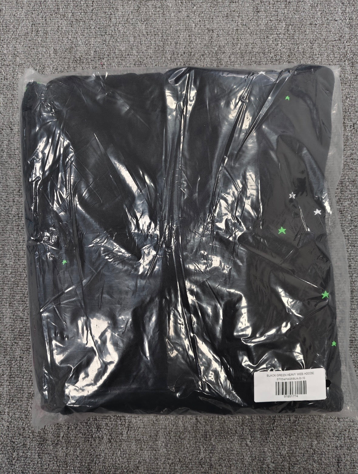 Sp5der Heavy Web Hoodie 'Black'