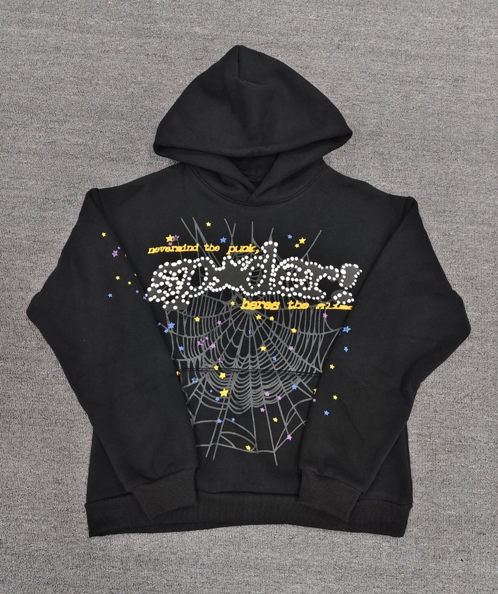 Spider Worldwide Men's black Hoodie