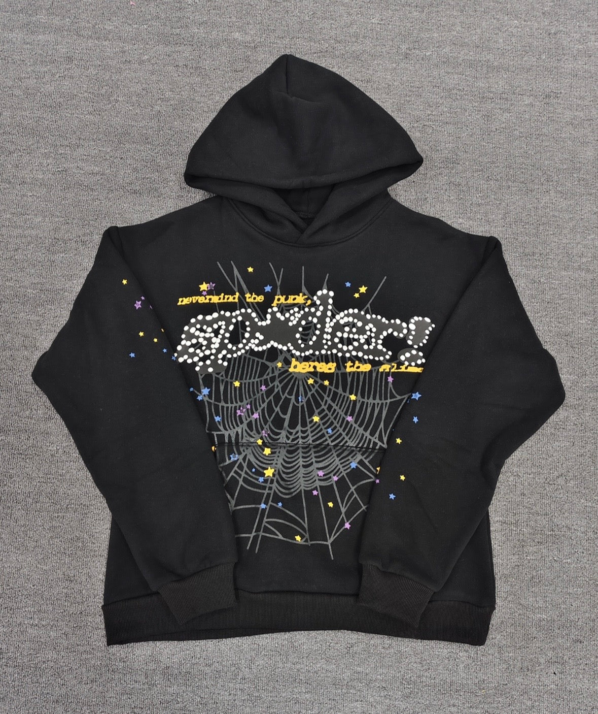 Spider Worldwide Men's black Hoodie