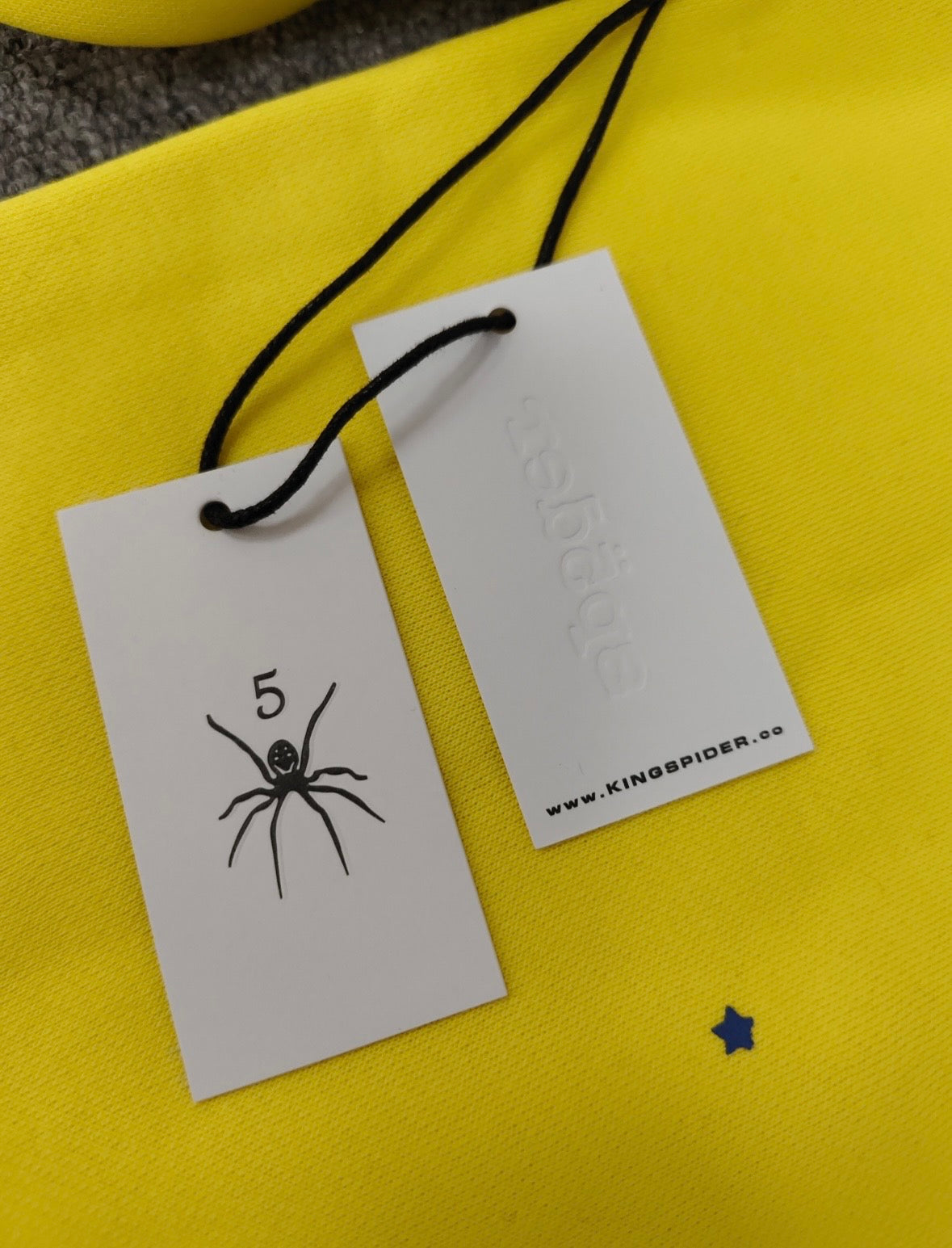Sp5der Spider Hoodie Yellow OG Web V2