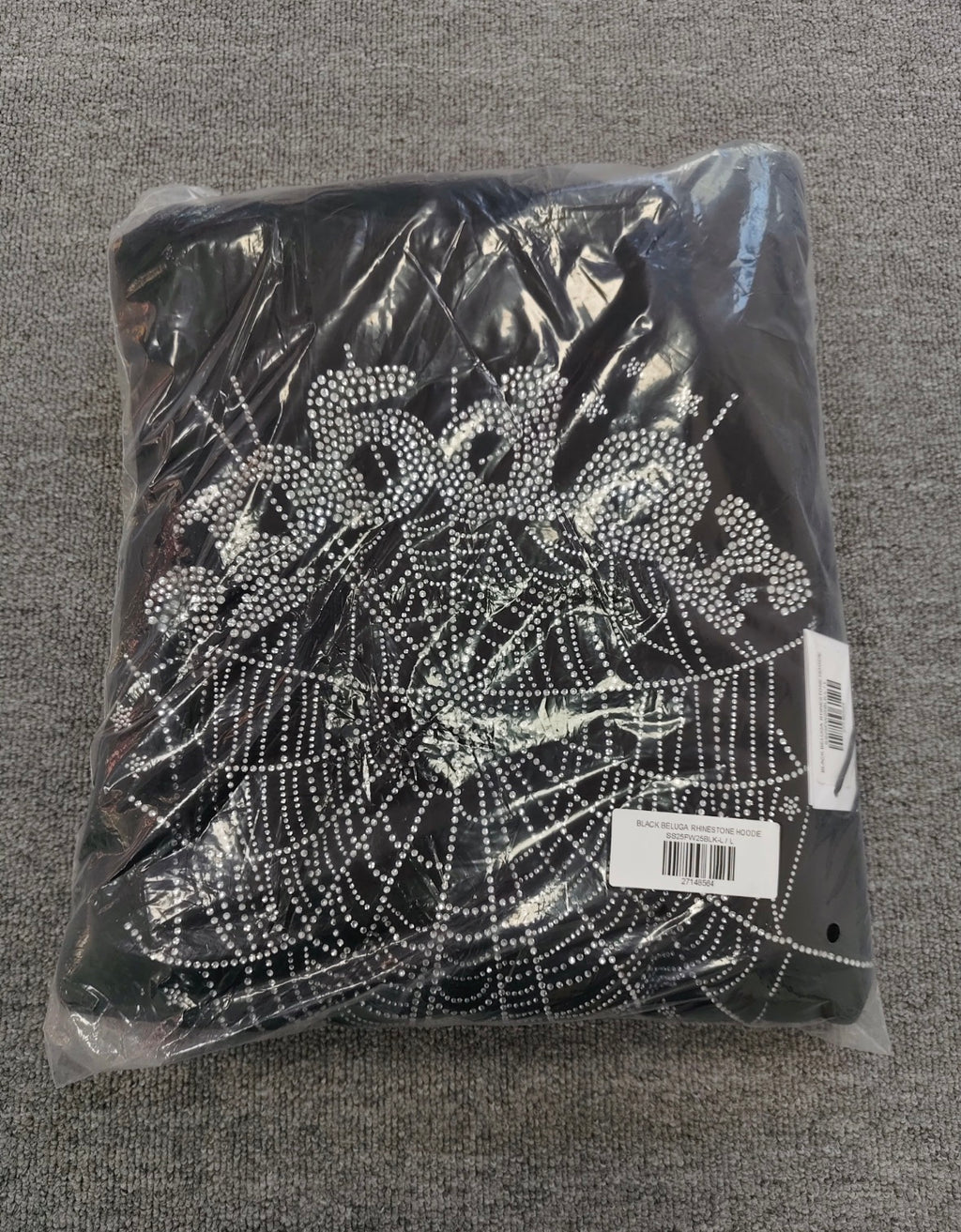 Sp5der OG Web Hoodie 'Black’