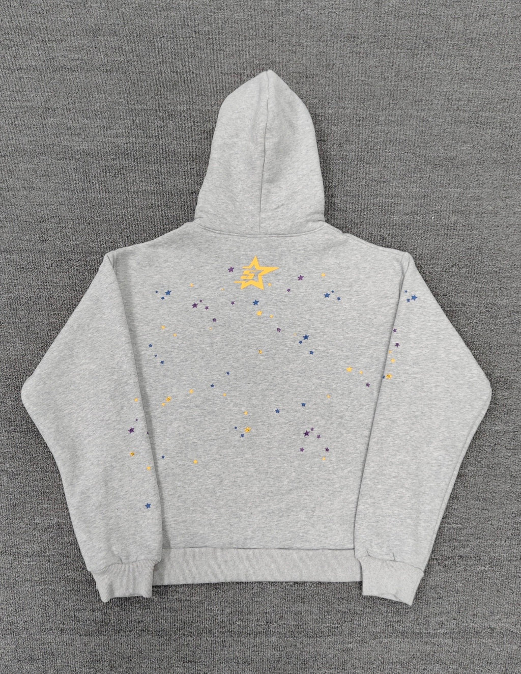 Spider Worldwide Men's Grey Hoodie