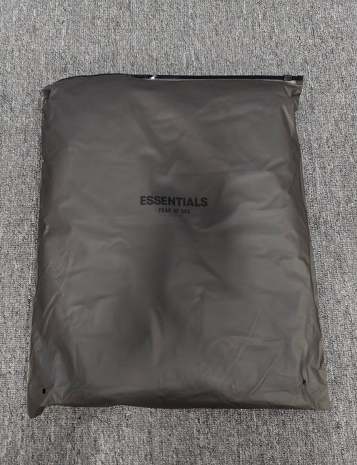 Fear of God Essentials Nylon
Fleece Hoodie 'Jet Black/Jet Black