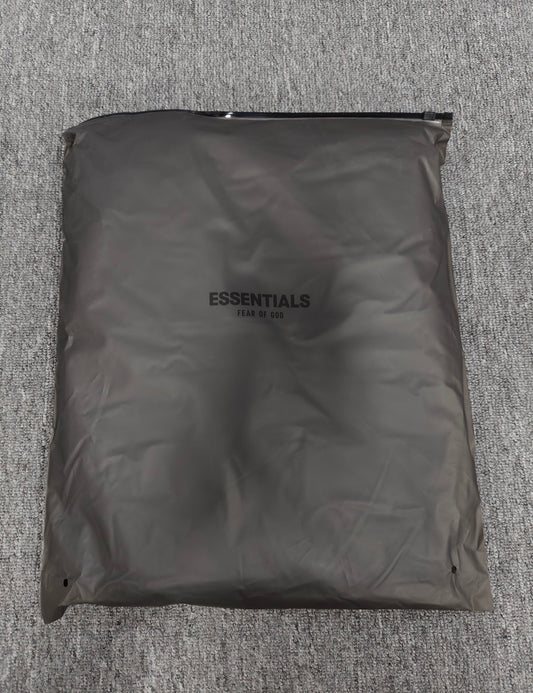 Fear of God Essentials Nylon
Fleece Hoodie 'Jet Black/Jet Black