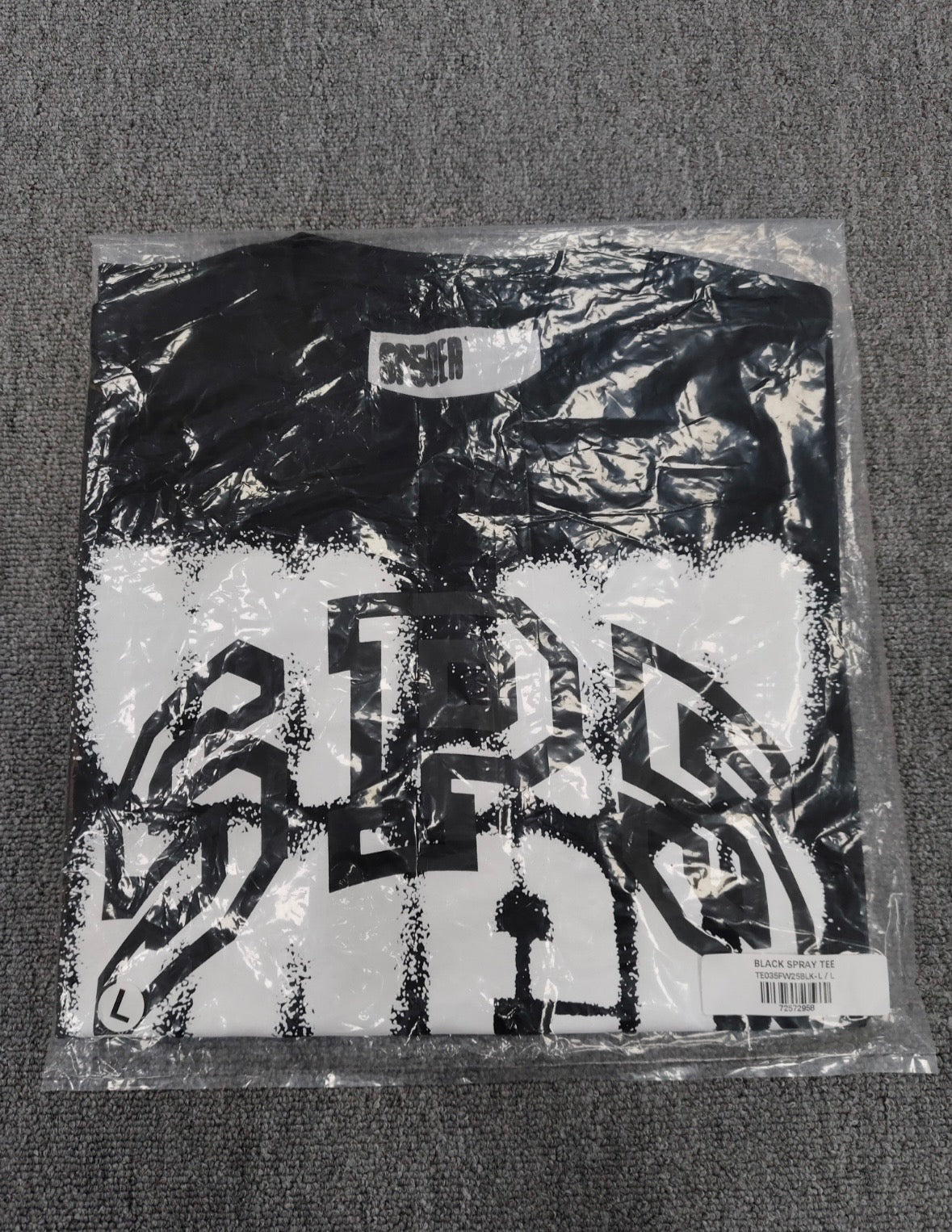 Sp5der Sp555 Tee in black