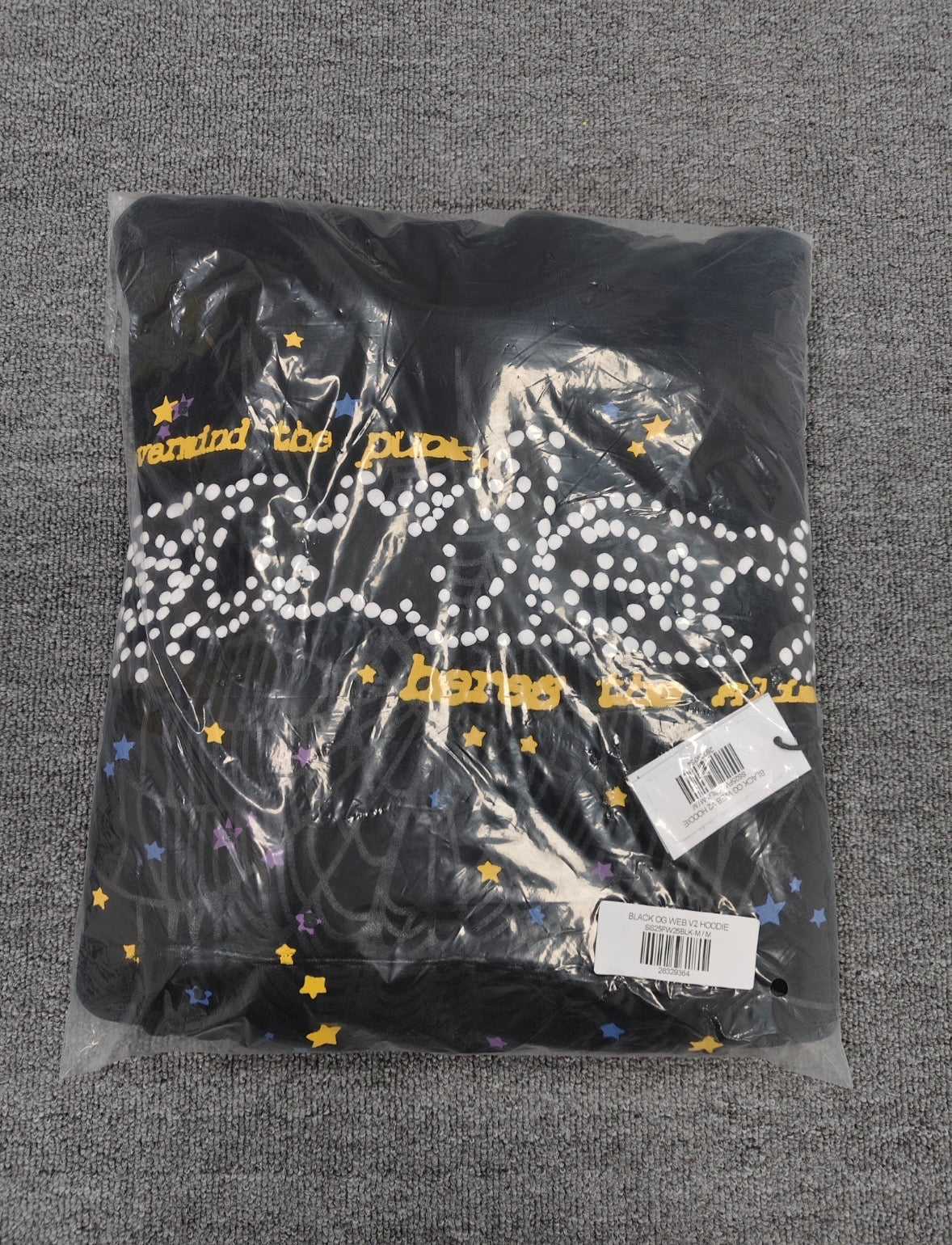 Spider Worldwide Men's black Hoodie