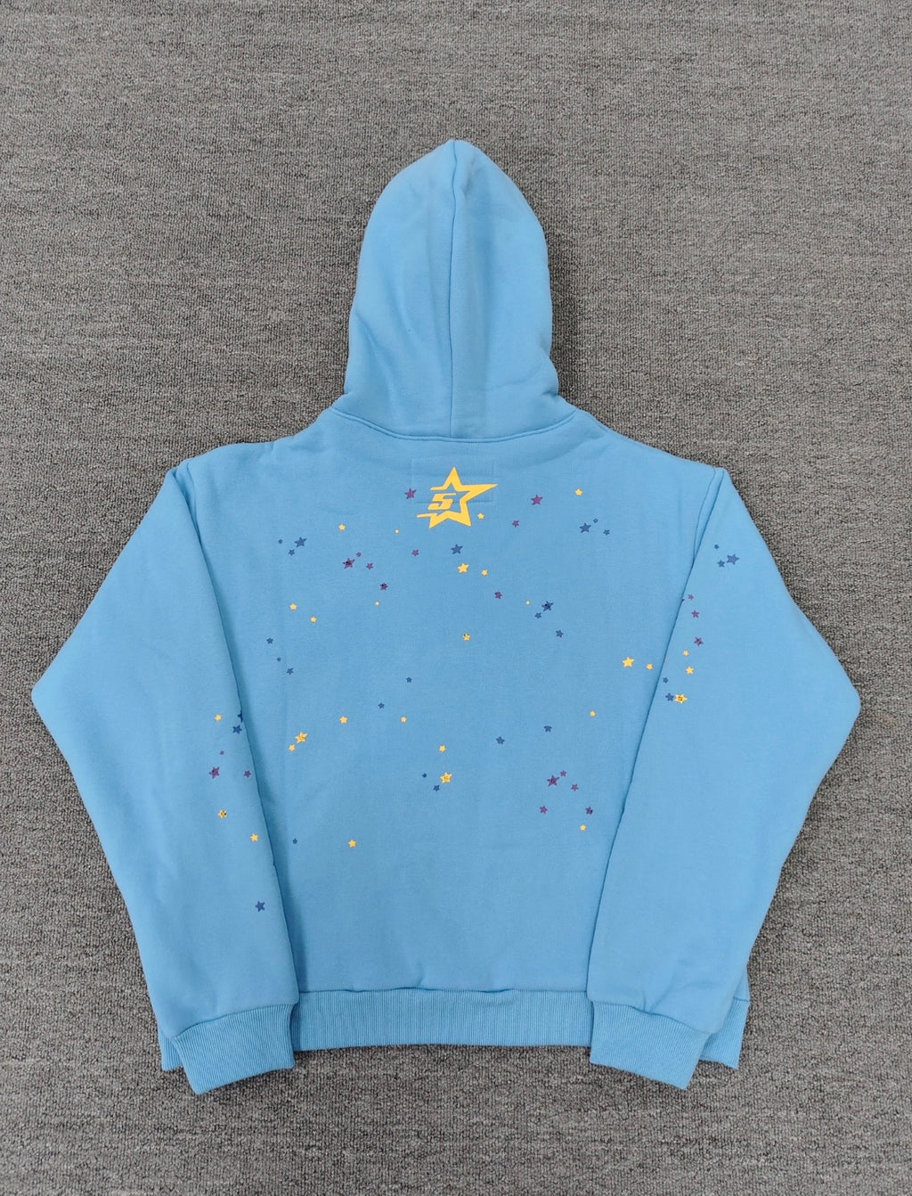 Sp5der OG Web V2 hoodie in cornflower blue