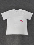 white chrome hearts t-shirt a collaboration between artist Matty Boy and the brand Anti Promo.