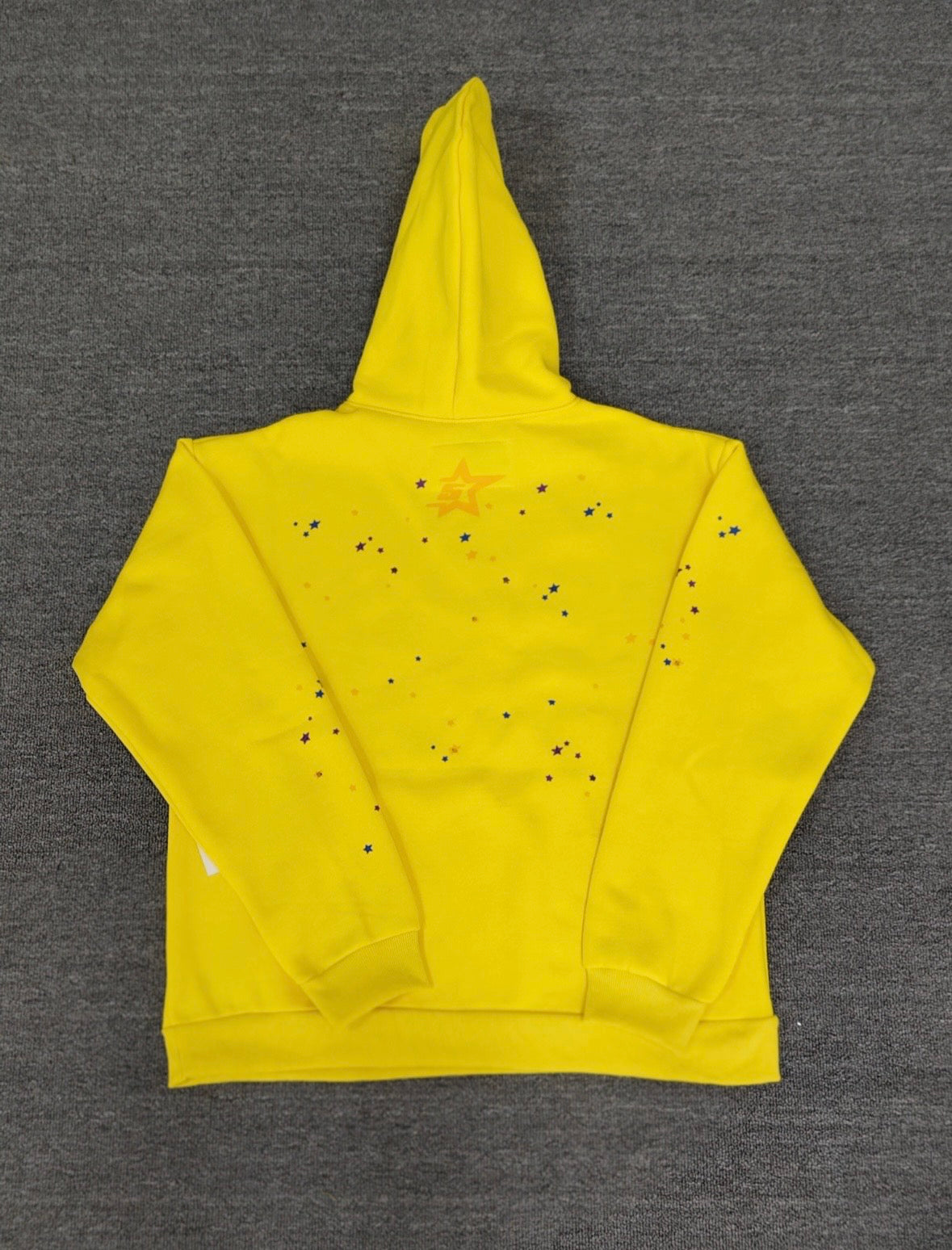Sp5der Spider Hoodie Yellow OG Web V2