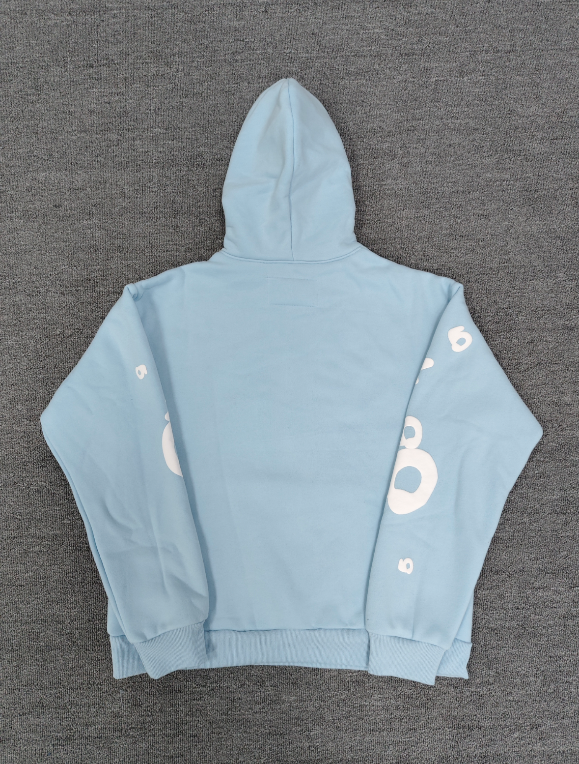 Sp5der Beluga V2 "Dusty Blue" hoodie.