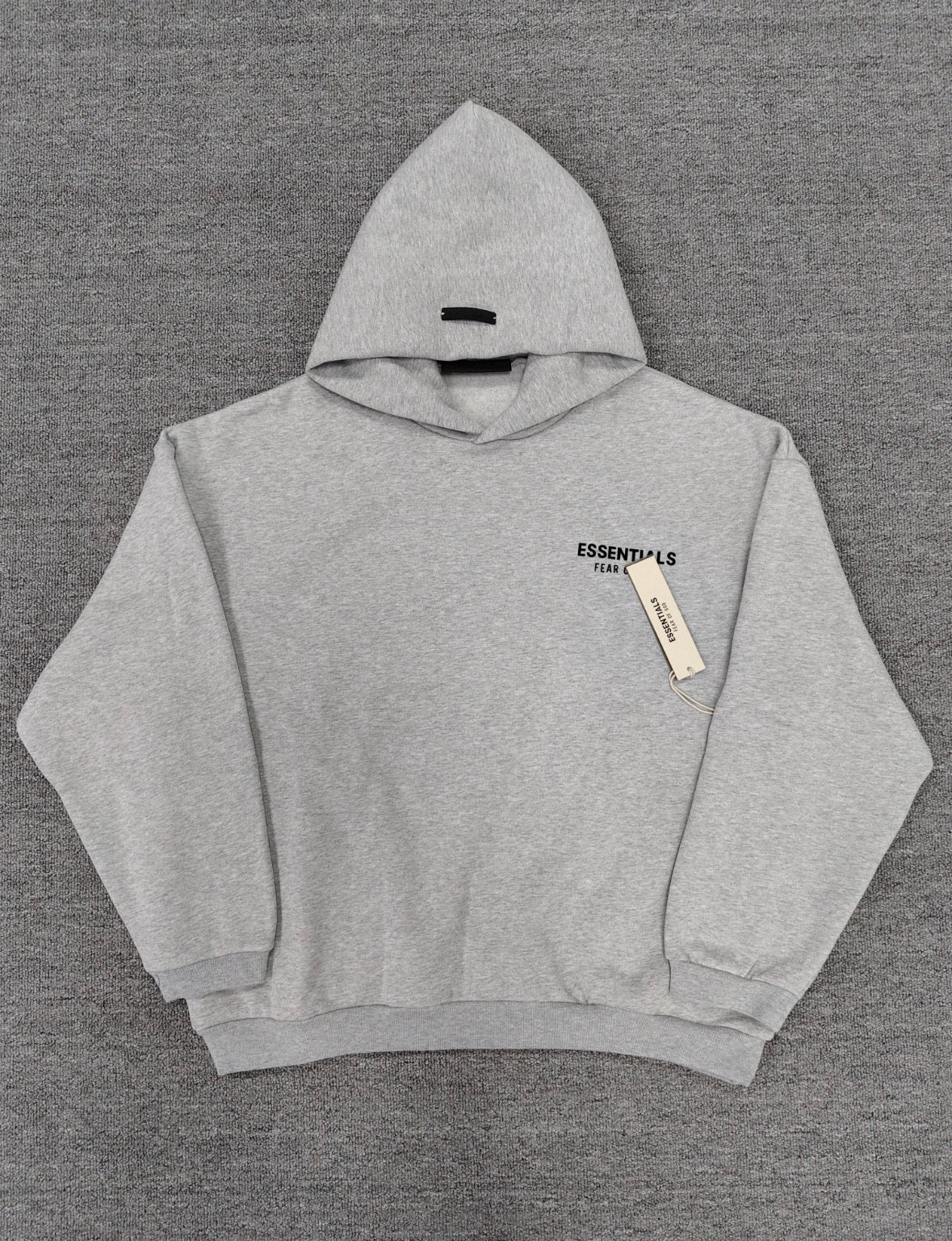 Fear of God Essentials Fleece Hoodie II Light Heather Gray
