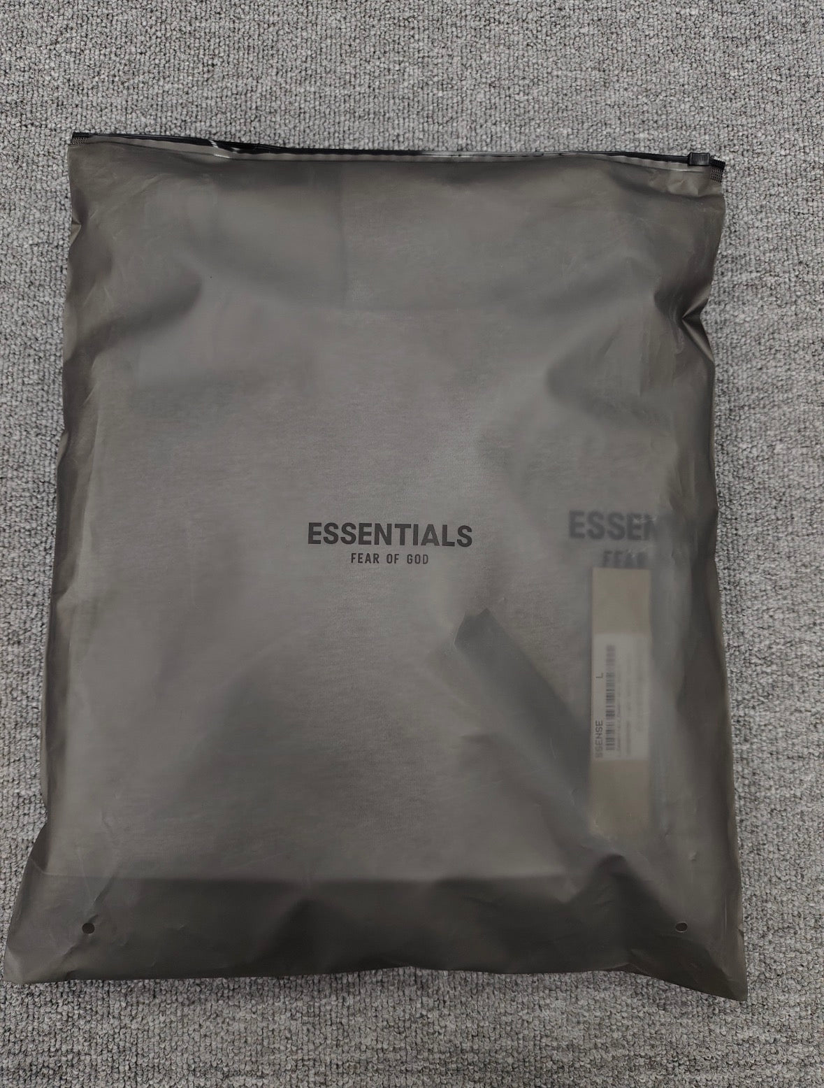 Fear of God Essentials Fleece Hoodie II Light Heather Gray