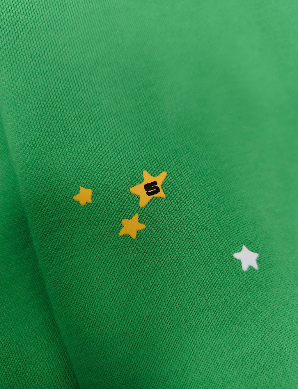 Sp5der Punk V2 Rhinestone
Hoodie 'Bright Green'