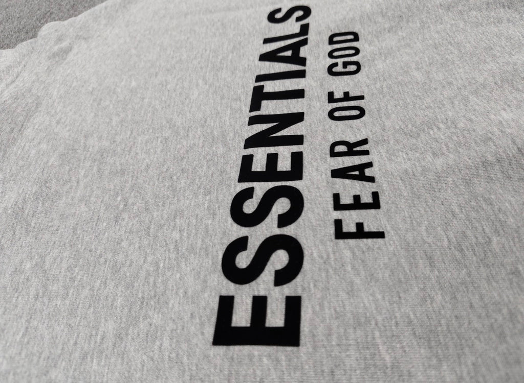 Fear of God Essentials Fleece Hoodie II Light Heather Gray