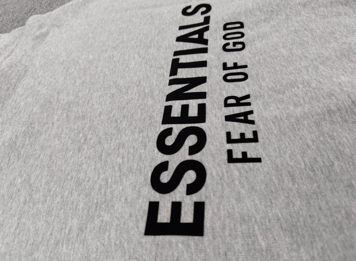 Fear of God Essentials Fleece Hoodie II Light Heather Gray