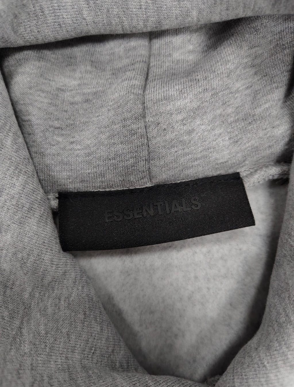 Fear of God Essentials Fleece Hoodie II Light Heather Gray