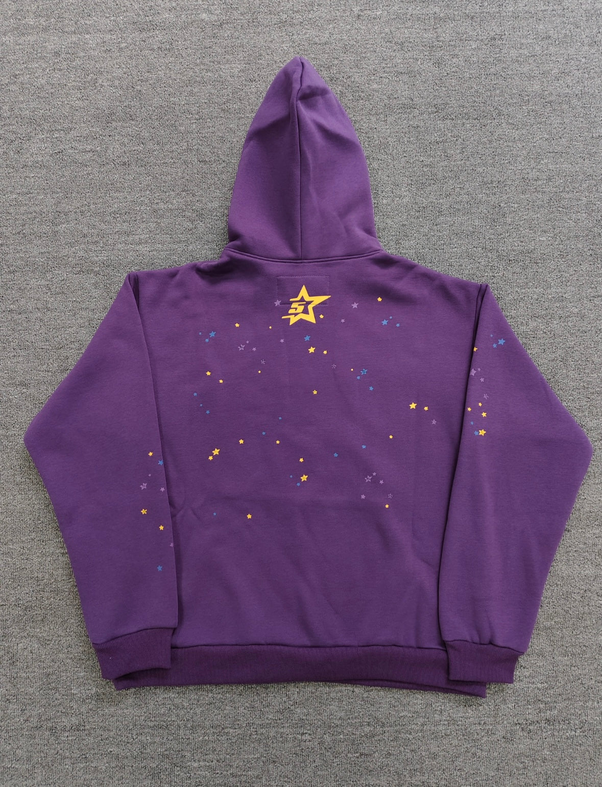 Spider Worldwide Men's Purple Hoodie