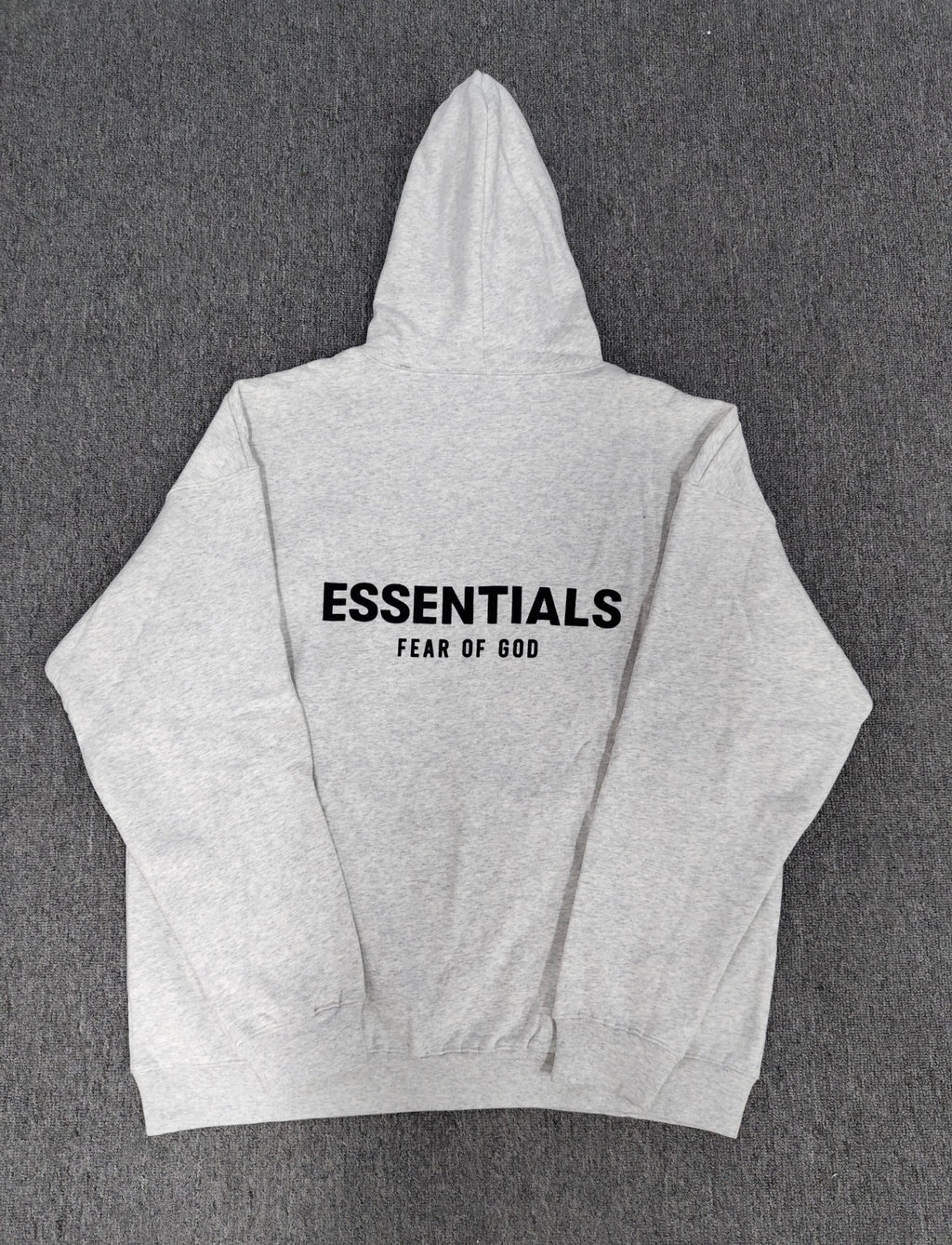 Fear of God Essentials hoodie in the Light Oatmeal