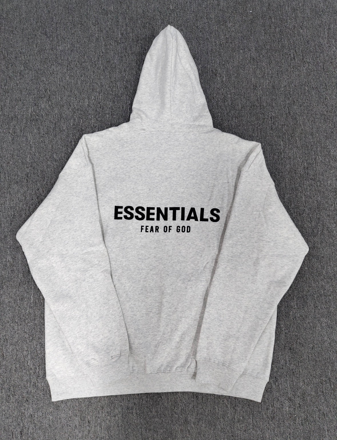 Fear of God Essentials hoodie in the Light Oatmeal