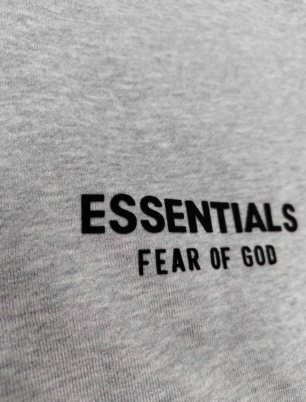 Fear of God Essentials Fleece Hoodie II Light Heather Gray