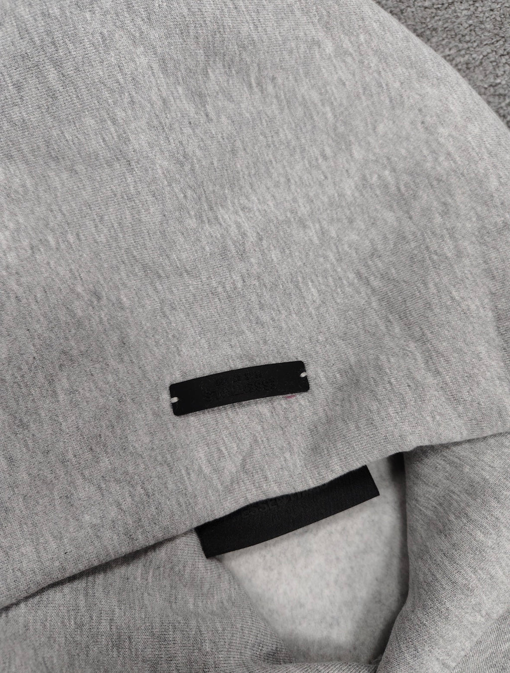 Fear of God Essentials Fleece Hoodie II Light Heather Gray