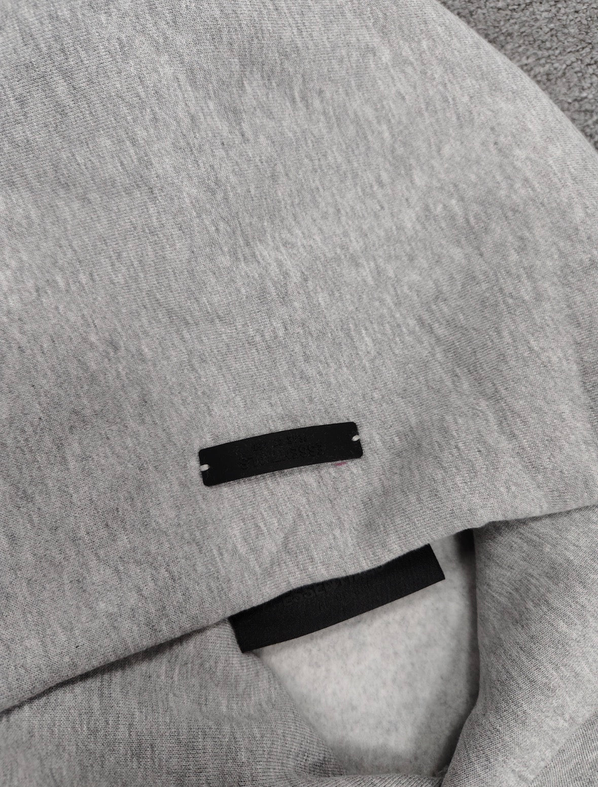 Fear of God Essentials Fleece Hoodie II Light Heather Gray