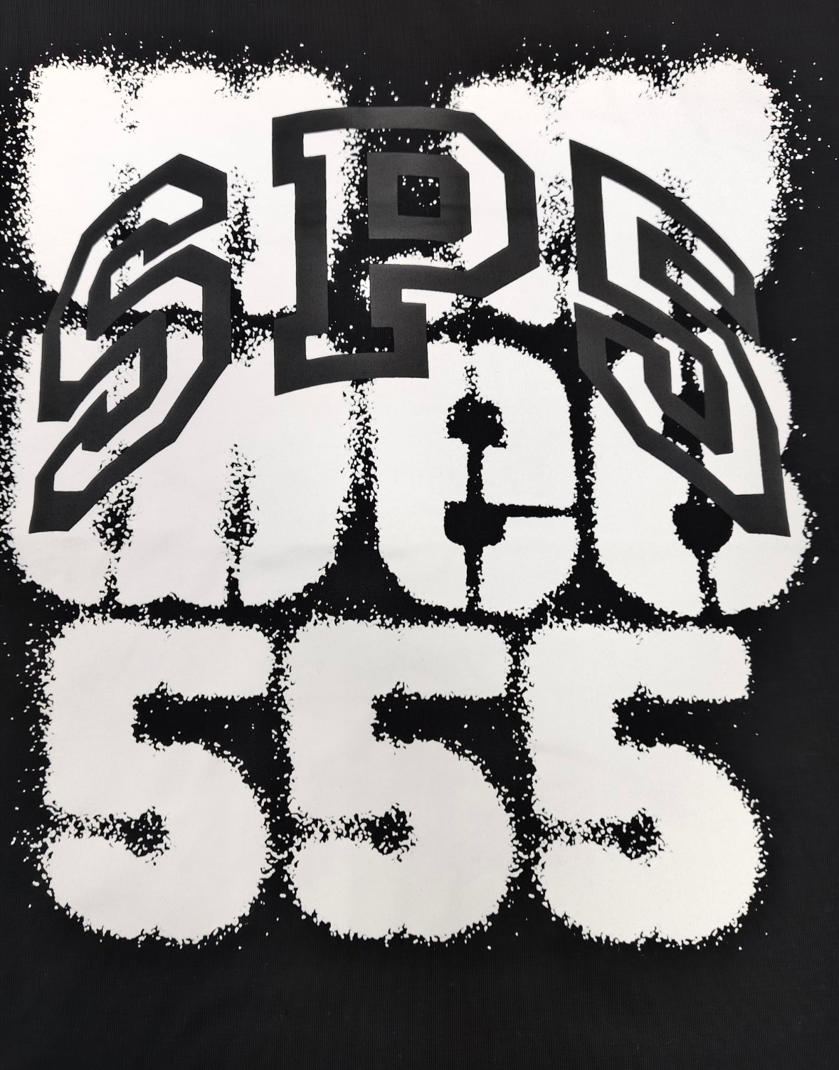 Sp5der Sp555 Tee in black